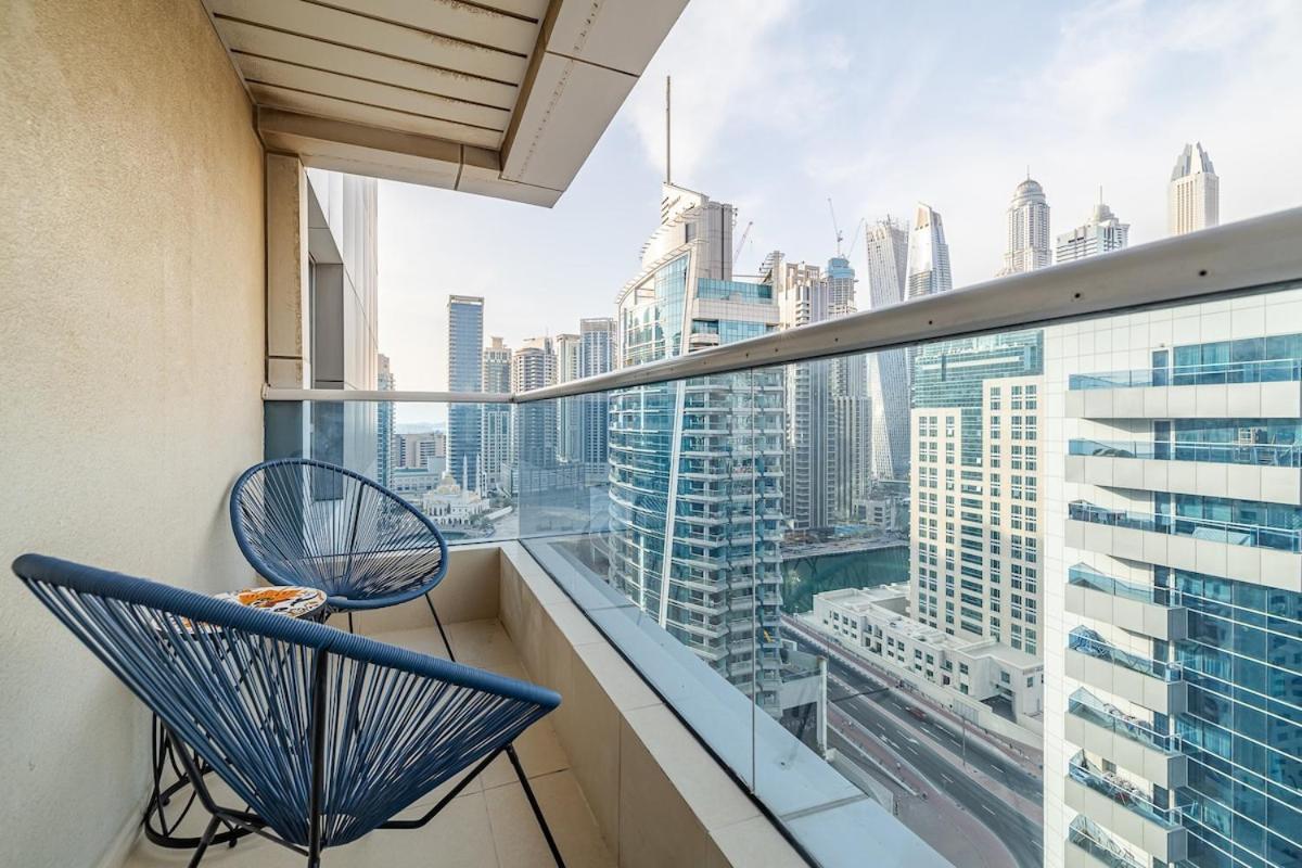 1Bdr Apartment In Dubai Marina With Marina Views Exterior photo